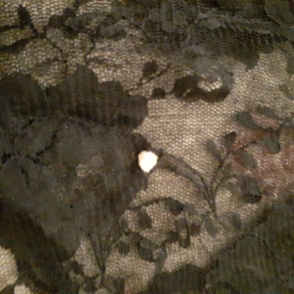 Black Delicates Black Lace Negligee Chemise Sexy Nightgown XL (Defect) - Picture 13 of 13